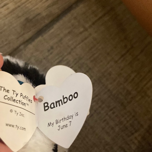 Bamboo the TY Panda 3 inches with Tag - Picture 7 of 8